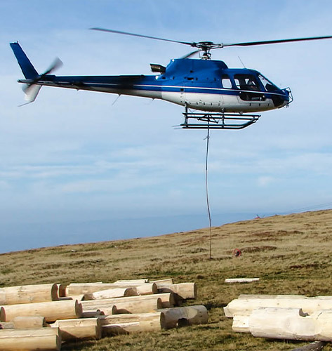 Syracuse Helicopter Logging